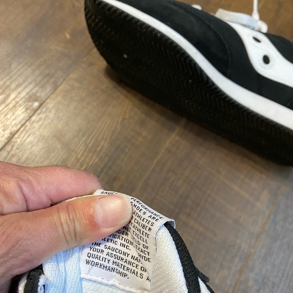 Saucony  Hornet black and white sneakers - Picture 8 of 11